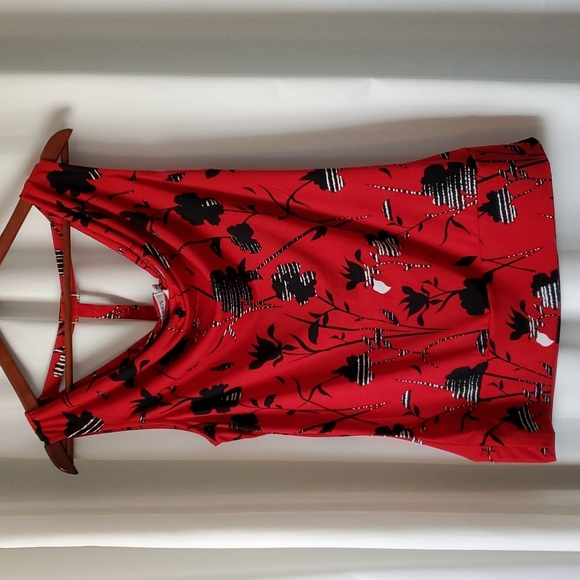 Tank Top with Back Cut-Out - Picture 1 of 5